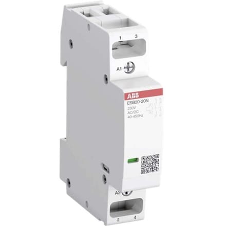 ABB ESB20-20N-01 Installatiezekeringautomaat 2x NO 220 V, 250 V 1 stuk(s)