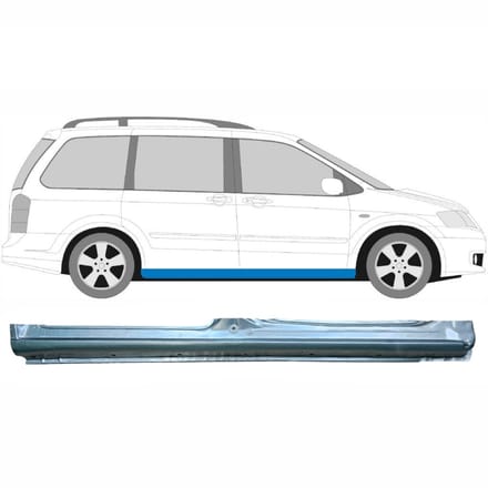 Volledige dorpel voor Mazda MPV 1999-2006 / Rechts