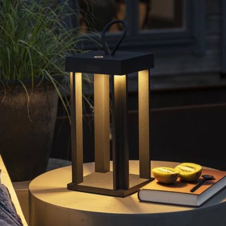 Konstsmide Cannes Tafellamp Buiten - LED - 2700K/3000K - IP54 - Zwart