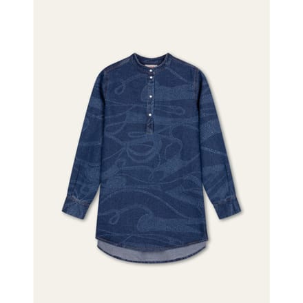 Oilily Berber Blouse- maat42 Blauw indigo