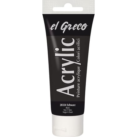 KREUL el Greco Acrylic - Zwart