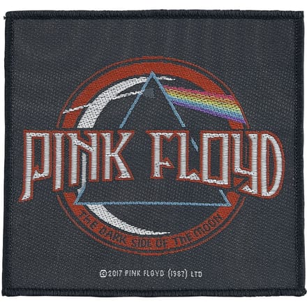 Pink Floyd Patch - Distressed Dark Side Of The Moon - voor Geen - meerkleurig