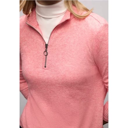 Shirt met geribde structuur