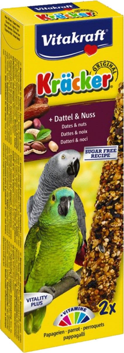 Vitakraft Papegaaikracker Fruit, Noot - Vogelsnack