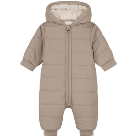 Prénatal baby buitenpak - meisjes en jongens - Dark Taupe Brown - Maat 80
