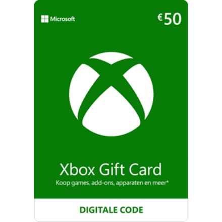 Xbox Gift Card 50 euro | Xbox Kaart | Xbox Tegoed