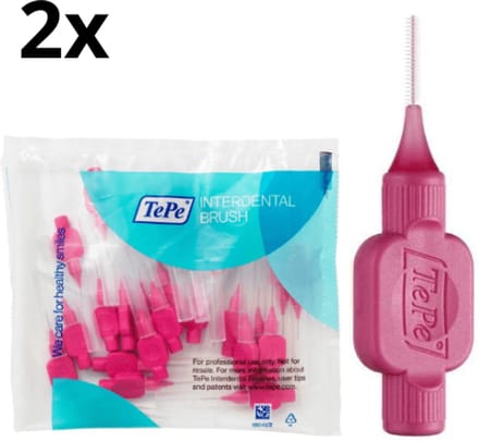 TePe Ragers Roze - 2 x 25 stuks - Voordeelverpakking