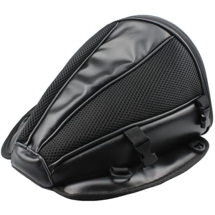 Motorfiets Tas Grote Capaciteit Anti-Slip PU Waterdicht Lichtgewicht Motorfiets Achtertas gray