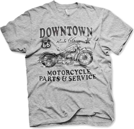 Route 66 Heren Tshirt -XL- Downtown Service Grijs
