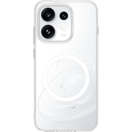 OPPO Reno16 / Reno16 Pro Back Cover met Magneet Transparant
