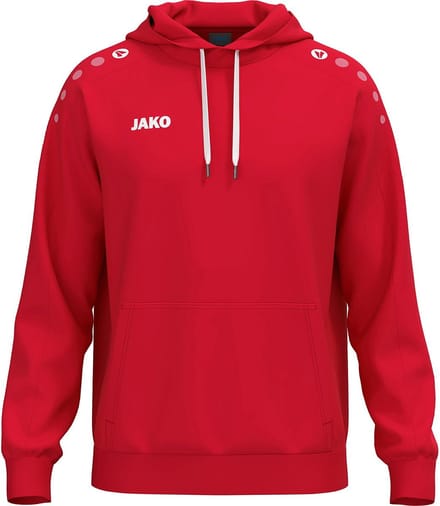 Jako One Sweater Met Kap Heren - Rood | Maat: S