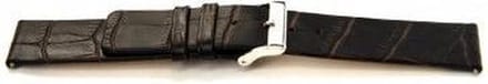 Horlogeband H350 Croco D.bruin 22x22 mm