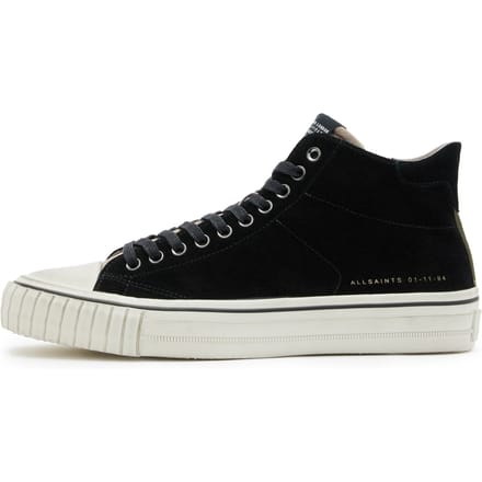 AllSaints Lewis High Top Black Taglia: 41 | Sneakers Outlet | Uomo | Nero