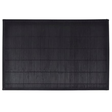 vidaXL - 6 - Placemats - bamboe - 30 - x - 45 - cm - zwart
