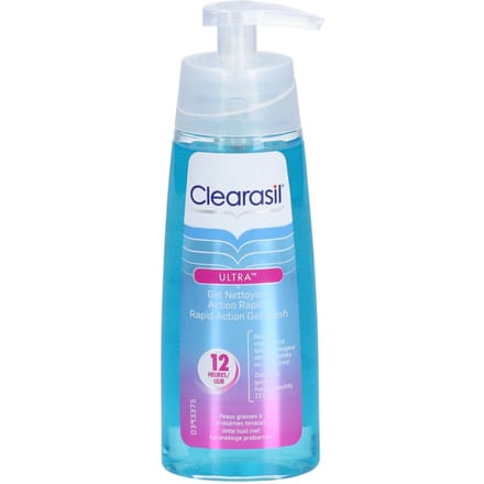 Clearasil - Ultra Rapid Action Scrub Wash - Reinigingsgel - 200 ml