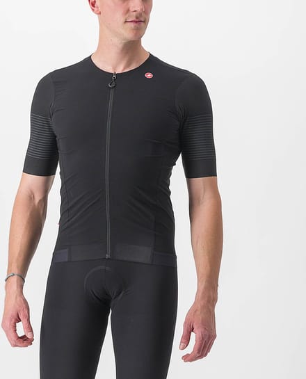 Castelli Premio Black Jersey - Light Black/Black