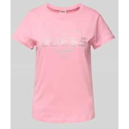 T-shirt met strass-steentjes, model 'NARCISO'