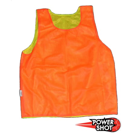 Geel en oranje omkeerbaar trainingsvest PowerShot