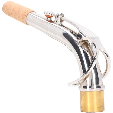 Altsaxofoon Halsbocht 24,5 mm Saxofoon Onderdeel Instrument Accessoire voor Vervanging Zilver white