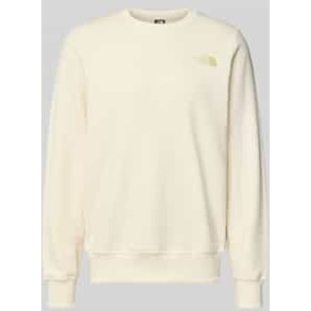 Sweatshirt met labelprint