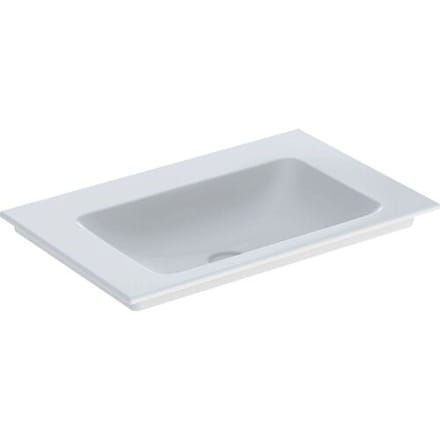 Geberit ONE furniture washbasin 75 cm, vertical outlet, without tap hole, without overflow 505.011.01.2
