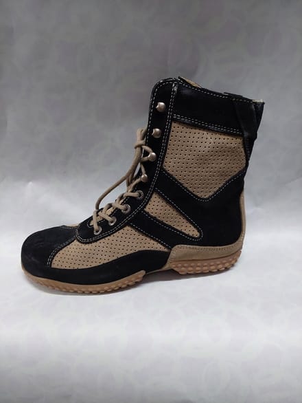 WOLKY 1966 / Downforce 2 / veterboots / zwart - beige / maat 37
