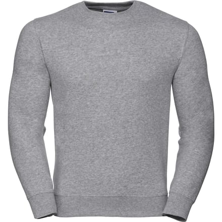 Russell Heren Authentieke Sweatshirt (Slimmer Cut) (Licht Oxford)