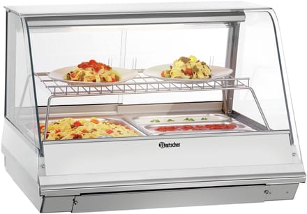 Bartscher Warmhoudvitrine GN2110 R - 305066 - Horeca & Professioneel