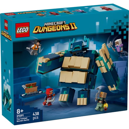 LEGO Minecraft De Strijd tegen de Duistere Opzichter Game Bouwpakket voor Kinderen 21591