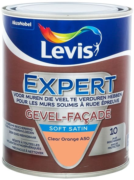 Levis - Expert Gevel Mix - Clear Orange A50 - Mengverf - 1 L