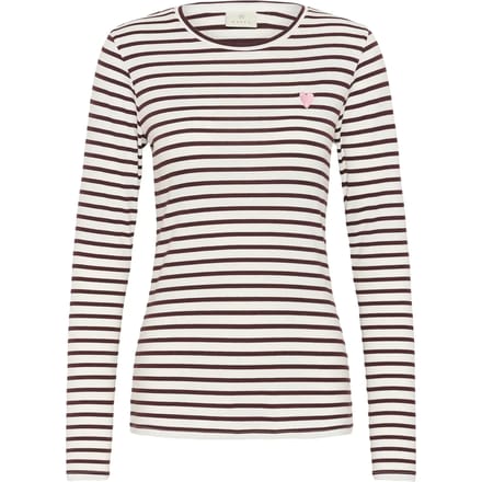 Dames-T-shirt met lange mouwen KAFFE LIDdy
