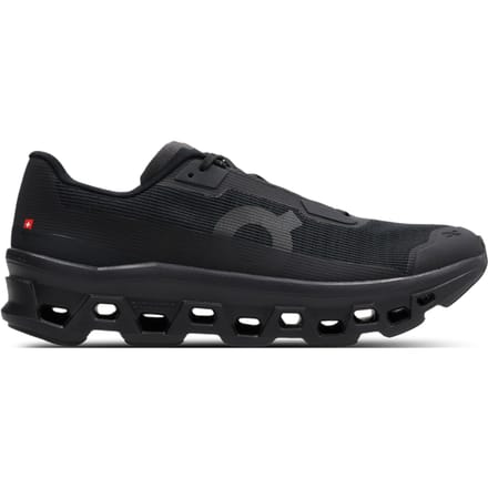 On Cloudmonster Sneakers Heren - Zwart - Maat 44 - Mesh/Synthetisch