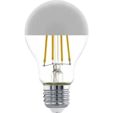 EGLO LED spot A60 Standard Top-sail 7.3W/827 806 lumen clear/chrome E27