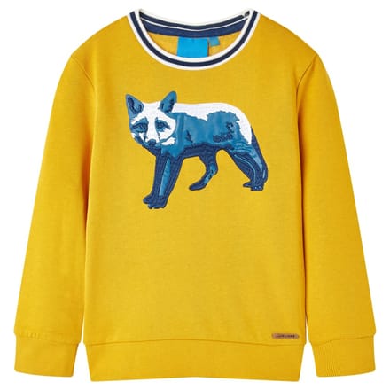 vidaXL - Kindertrui - 104 - okerkleurig