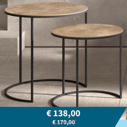 Tweedekans - Stozy Bijzettafel Set Maisha
