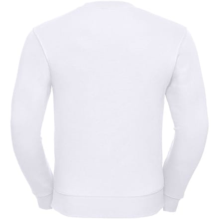 Russell Heren Authentieke Sweatshirt (Slimmer Cut) (Wit)