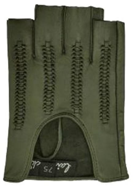 Laimbock handschoenen Saltillo grijs - groen - 8.5