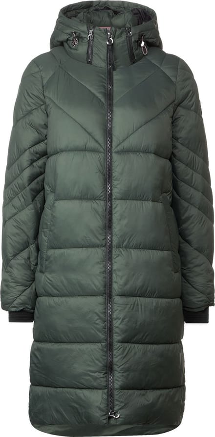 super light padded long jacket