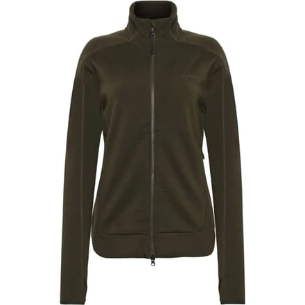Damesfleece met rits KnowledgeCotton Apparel Dynamic