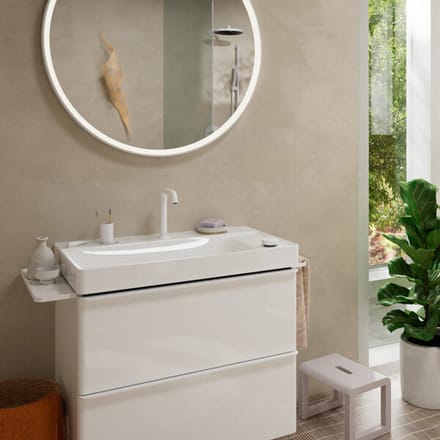 hansgrohe Tecturis S - Wastafelkraan - CoolStart energiebesparend - Met waste - 150mm maat - Chroom