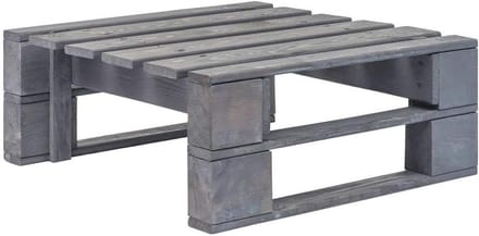 Houten Tuinpouf met Pallet Design - Weerbestendig en Ondersteunend