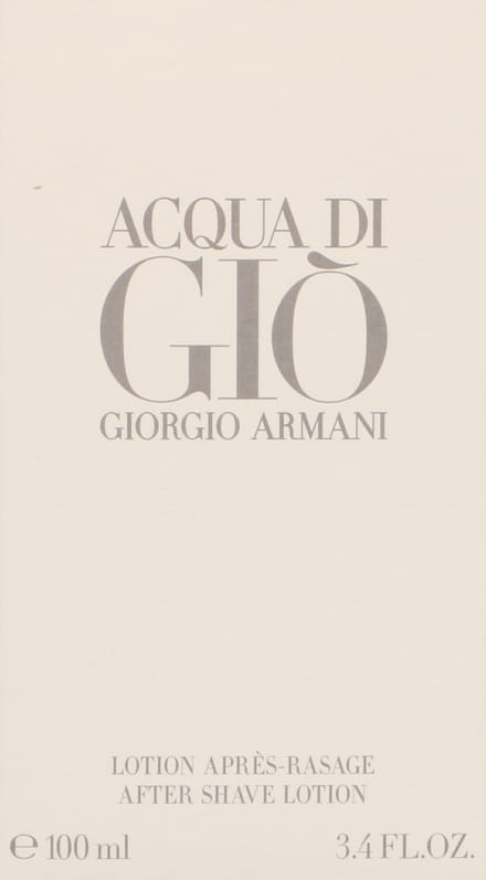 Armani Giorgio Armani Acqua di Giò Homme 100 ml After Shave Flacon