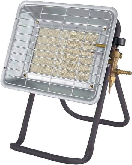 Warmtestraler Paneel - Infrarood Verwarming - Bijverwarming Ruimte - Metaal Constructie - 4 kg Gewicht