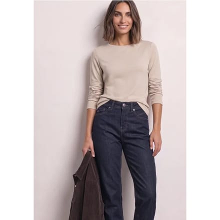 Longsleeve met boothals