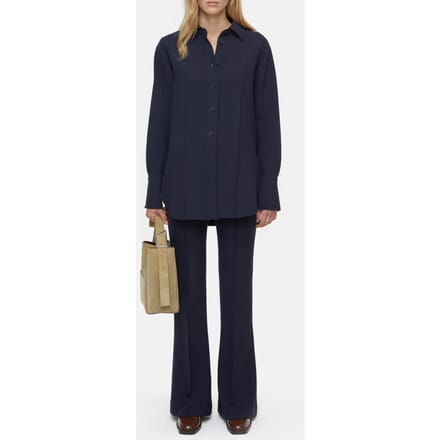 Closed Pintuck Shirt Basic Shirts & Blouses Dark Night Taglia: S | Magliette intime Outlet | Donna | Nero