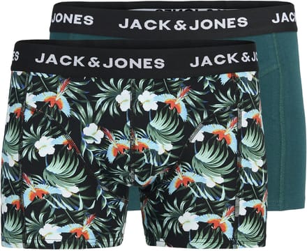 JACK&JONES - JACBIRD LEAVES TRUNKS 2 PACK - Heren - Onderbroeken