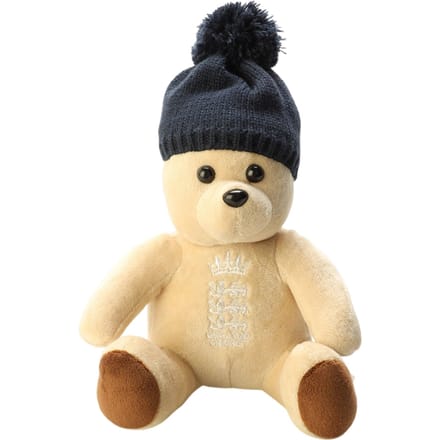 Castore Gebreide muts met pompon (Blauw)