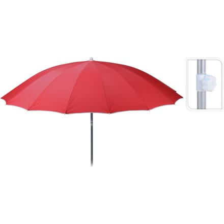 Parasol shanghai Ø240 cm rood