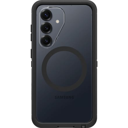 OtterBox Defender Samsung Galaxy S26 Back Cover met Magneet Transparant Zwarte Rand