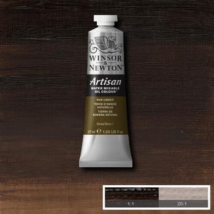 Waterverdunbare Olieverf 37ml - S1 Ruw Omber